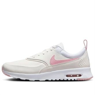 Nike Womens Air Max Thea Premium Sneakers In White/pearl Pink/medium Soft Pink
