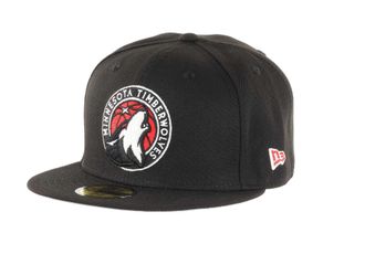 New Era Minnesota Timberwolves NBA Black Red 59Fifty Basecap - 7 1/4-58cm (L)