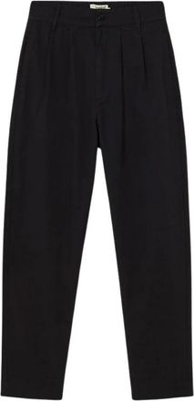 Thinking Mu Rina Straight Broeken - Dames - Straight fit broeken - Zwart - XS - Broeken