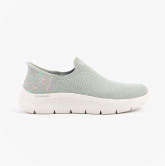 Skechers Go Walk Flex - Sunset Rose Womens Trainers Gray/lavender - Grey - Size UK 4