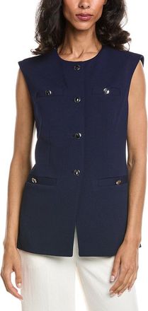 Anne Klein Heavy Cool Crepe Vest