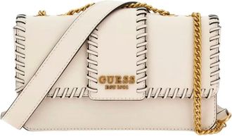 Guess Libera Convertible Crossbody Flap - Dames - Schoudertassen - Beige - ONE Size - Tassen