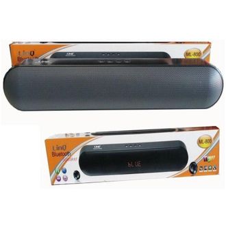 Trade Shop Altavoz Inal&aacute;mbrico Bluetooth 3d Radio Lector Microsd Usb Linq Ml-800