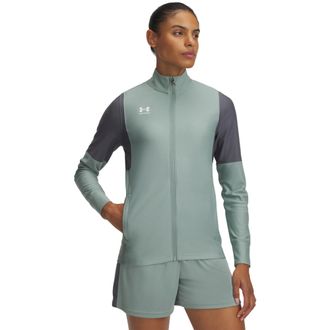 Under Armour Dames/Dames Challenger Track Jacket (Groen)