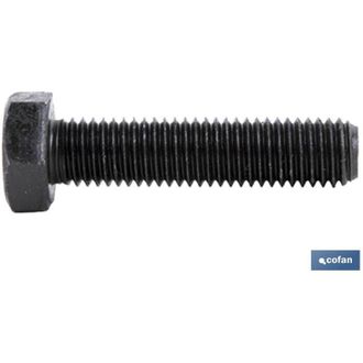 cofan Din-933 C-12.9 M-22 X 60 N Caja 5 Unid., Tornillo Cabeza Hexagonal Din-933, Rosca Total, Clase 12,9, Acabado Negro - Cofan