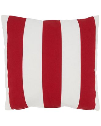 Saro Lifestyle Striped Pillow