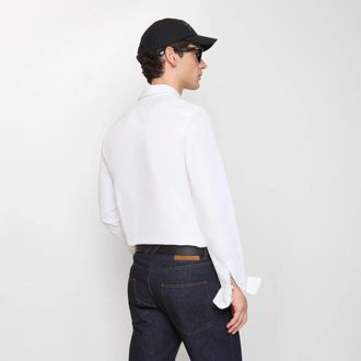 Burberry Cotton Poplin Shirt - White