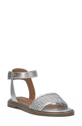 Lucky Brand Kimaya Sandal in Silver Kyawve at Nordstrom Rack, Size 6