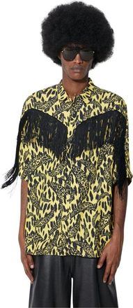 Fiorucci Casual Shirts - Heren - Korte mouwen Overhemden - Veelkleurig - L - Overhemden