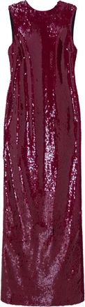 16Arlington Abito da sera Simm con paillettes - Rosso