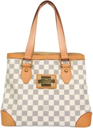 Louis Vuitton Pre-owned Tote Bags, female, Beige, Size: ONE SIZE Pre-owned Hampstead PM
