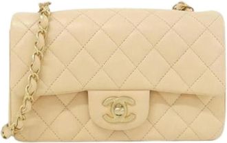 Chanel Borsa a spalla Pre-owned in pelle dagnello - - Pre-owned - Donna - Beige - ONE SIZE