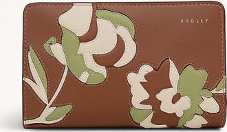 Radley London Cognac Medium Bifold Purse Floral SS26 Radley London
