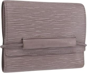 Louis Vuitton Pre-owned Wallets, female, Gray, Size: ONE SIZE Pre-owned Vintage Wallet