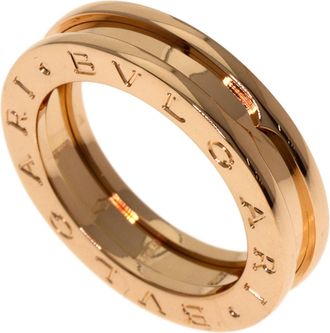 Bulgari B.Zero1 Pink Gold (18K) Band Ring (Pre-Owned)