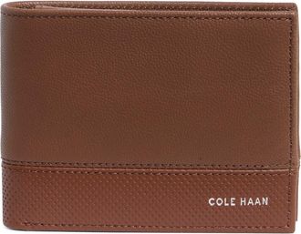 Cole Haan Bleecker Leather Bifold Wallet in British Tan at Nordstrom Rack