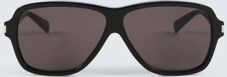 Saint Laurent SL 609 Carolyn shield sunglasses