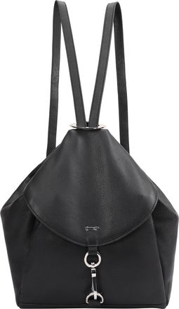 Paul Costelloe Womens Marcy Leather Backpack - Black - One Size