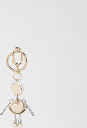 Furla Sfera Portachiavi Color Gold Oro Metallo Donna