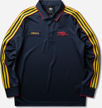 adidas Men s Arsenal SPZL F.C. Polo Shirt Aurora Ink