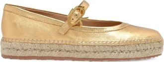 Gianvito Rossi Elda espadrilles - Goud