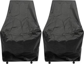 OEM Protectores Apilables Impermeables Para Muebles De Patio Trasero De Exterior (2 Unidades)