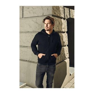 Promodoro Promodoro - Chaqueta Con Capucha Para Hombre Talla Xxl Negra