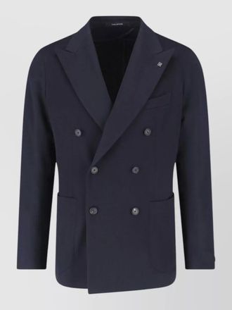 Tagliatore suit jacket notch lapel back vent