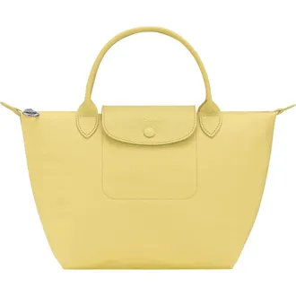 Longchamp Small Le Pliage One Top Handle Bag in Lime at Nordstrom