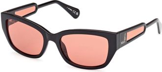 Max & Co. MO0086 01E Womens Sunglasses Black Size 54