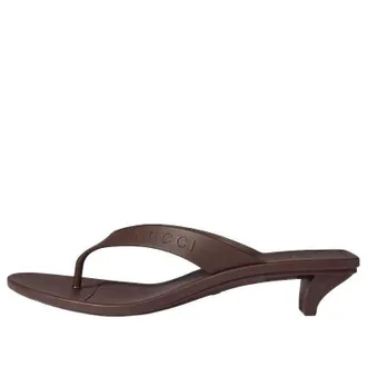 Gucci (WMNS) Gucci Vittoria Thong Brown 869626-J8700-2007