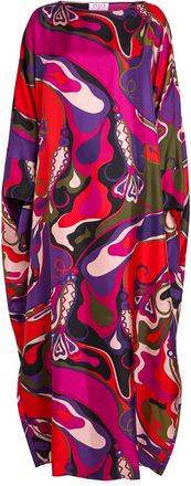 Pucci Printed Silk Gown - Multicoloured 1 - One Size