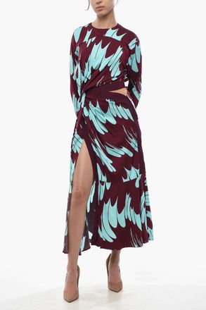 Stella McCartney Vestito Drappeggiato MAGNOLIA con Cut-out Stella McCartney