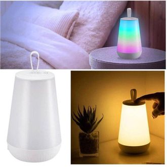 Trade Shop Trade Shop Traesio - Trade Shop - Lampada Recaricabile Led Rgb Ni&ntilde;os Relax Nuevo Dimmerabile 3w