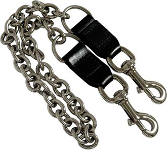 Gucci Leather Metal Chain/Shoulder Wallet (Pre-Owned)