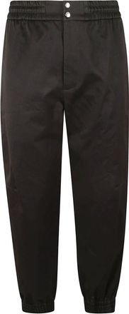 Alexander McQueen Zwarte Cargo Broek - Heren - Slim Fit Broeken - Zwart - XL - Katoen - Broeken