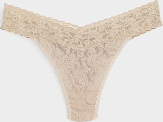 Hanky Panky Womens Stretch lace thong Nylon