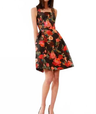Julia Jordan Sleeveless Fit And Flare Cocktail Dress In Black
