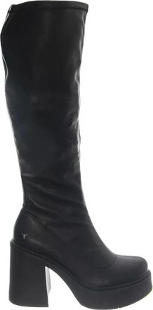 Windsor Smith Goodbye Heeled Boots - Dames - Laarzen met Hak - Zwart - 41 EU - Schoenen