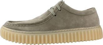 Clarks Torhill Lo - Heren - Loafers - Groen - 40 EU - Leer - Schoenen