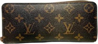 Louis Vuitton Pre-owned Wallets, female, Brown, Size: ONE SIZE Pre-owned Canvas wallets