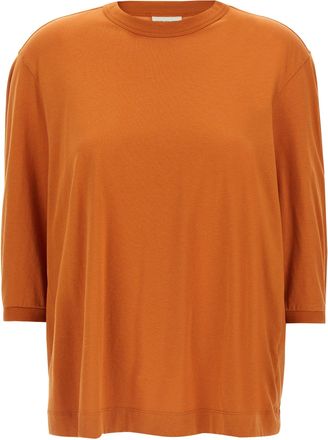 Dries Van Noten Oranje Katoenen T-Shirt
