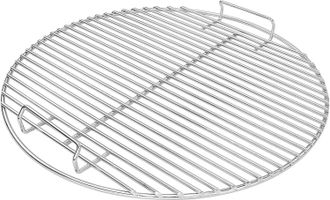 OEM Parrilla De Cocci&oacute;n De Acero Niquelado Pulido Para Barbacoas Weber, Jom Barbecue Grill, Smokey Mountain Cooker Smoker, Bar-b-kettle, 44,5 Cm