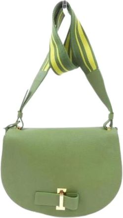 Delvaux Pre-owned Cross Body Bags, female, Green, Size: ONE SIZE Pre-owned Fabric shoulder-bags