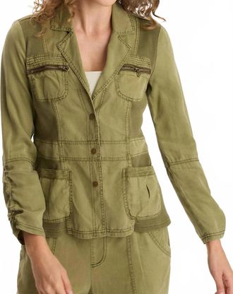 Xcvi Jesper Jacket In Thicket Pigment