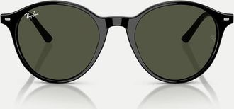 Ray-Ban Bernard Phantos - Occhiali da sole neri con lenti verdi-Nero