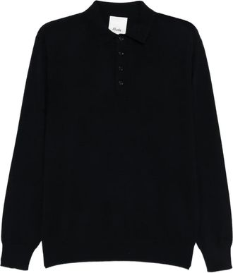 Allude Polo in cashmere - Blu