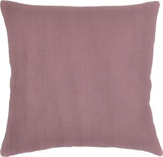 Anaya with Love So Soft Linen Euro Pillow with Down Alternative Insert in Mauve at Nordstrom, Size 26X26