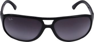 Ray-Ban RB4124 Aviator Sunglasses in Black Acetate