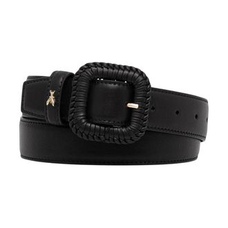 Patrizia Pepe Dames, Accessoires, Zwart, Maat: M Leer